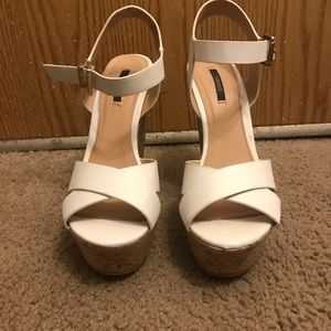 White wedges